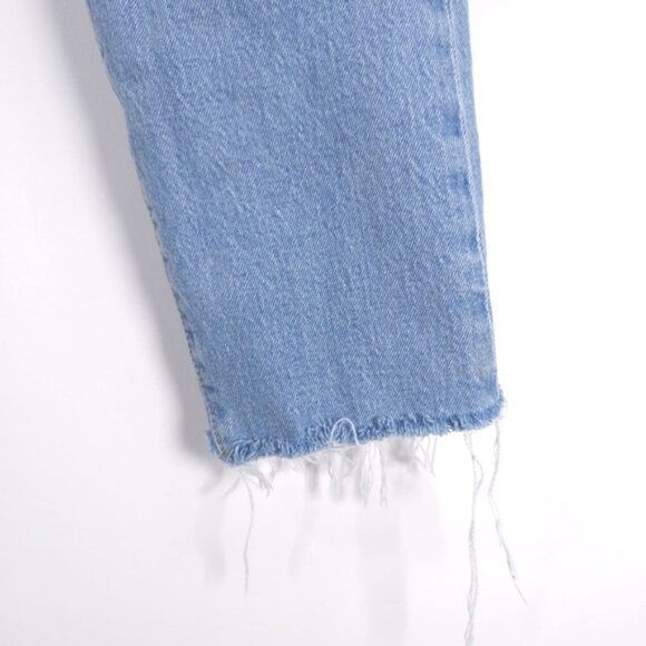 LEVI’S PREMIUM QUALITY CLOTHING WEDGIE Button Fly Jeans Raw Hem COTTON Size 29 - Picture 12 of 14